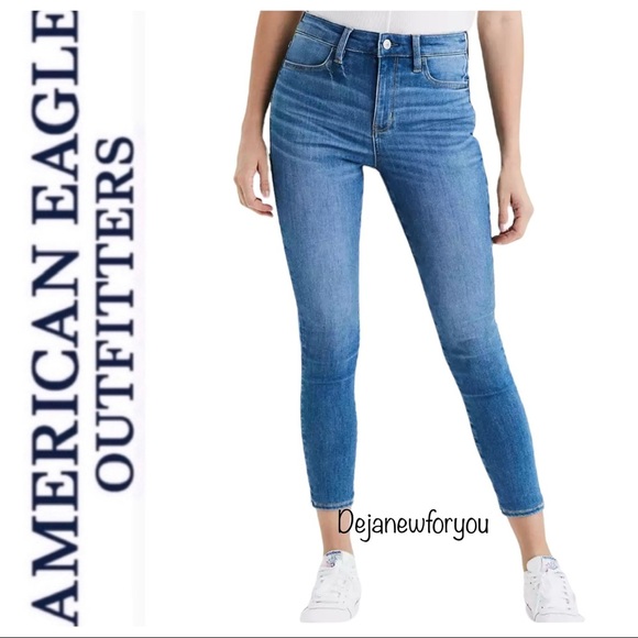 American Eagle Outfitters Denim - American Eagle Hi-Rise Jegging Crop Jeans Super Stretch